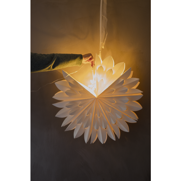 Belysning Jul Ljusslinga stjärna till pappersstjärna