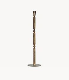 Ljusstake 53 cm Antik Mässing