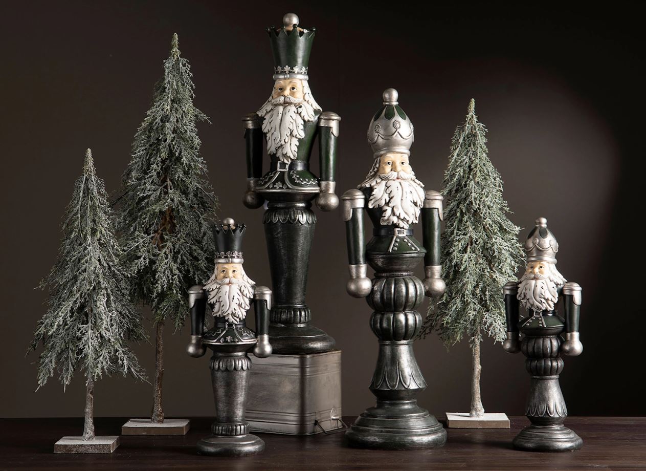 Juldekoration Nötknäppare 2-pack 65 cm Mix Grön