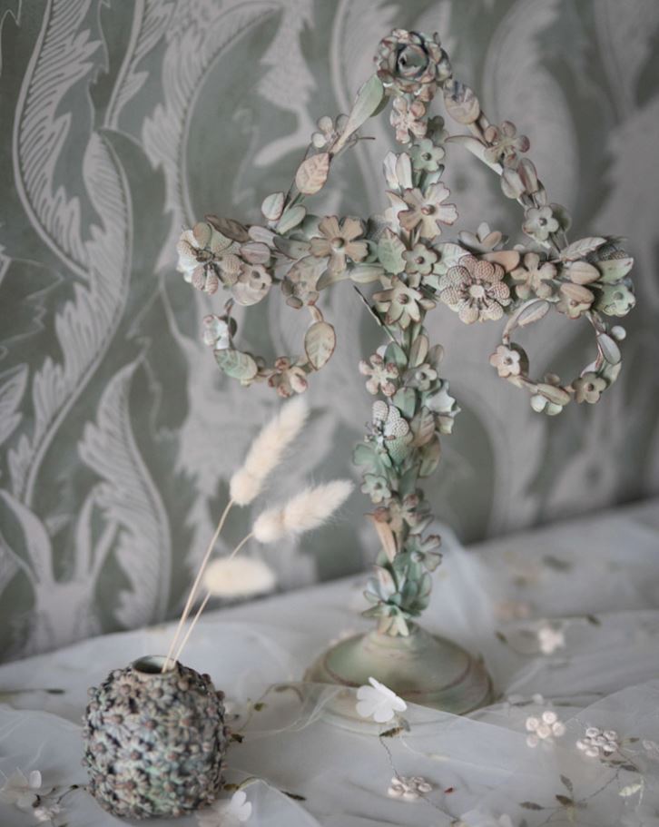 Dekoration Midsommarstång Floral Green 42 cm I lager Mars 2026