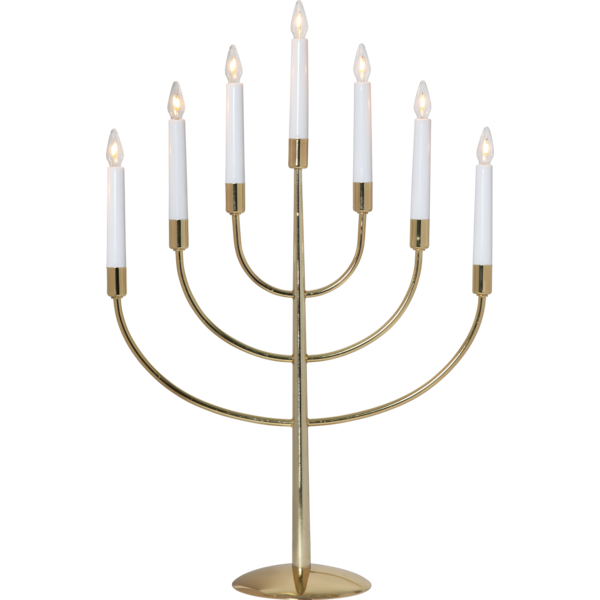 Adventsljusstake Titus 59 cm mässing