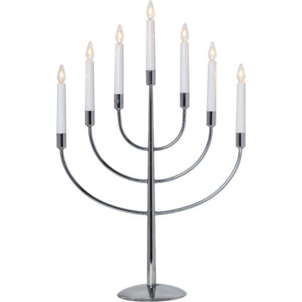 Adventsljusstake Titus 59 cm krom