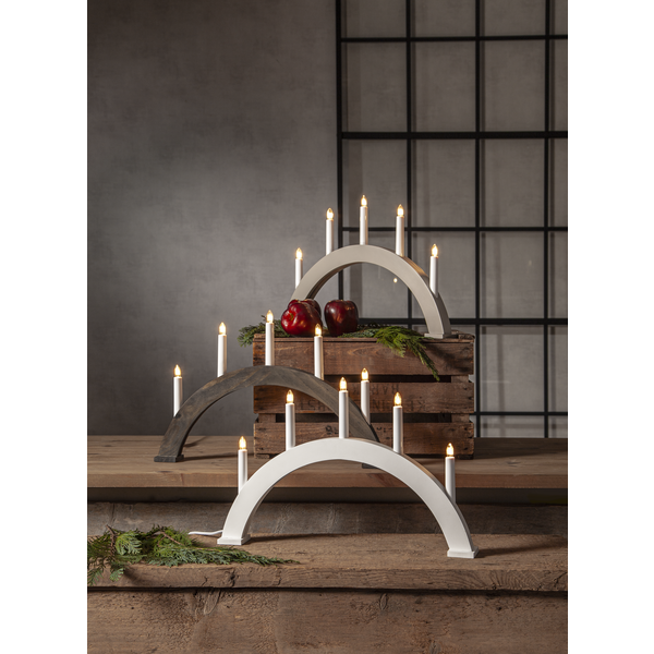 Adventsljusstake ALBO 51,5x6x33 cm Beige