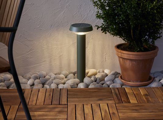 Trädgårdsbelysning DIV. Soldriven Solcellspollare Casa Grön