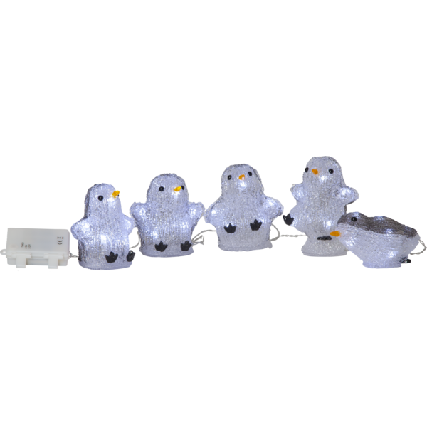 Juldekoration Utomhus Pingviner 130 cm