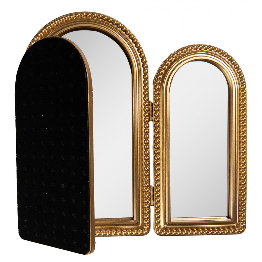 Bordsspegel 50x2x35 cm Guld