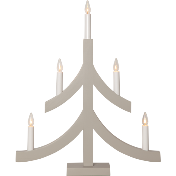 Adventsljusstake Pagod 40x8x47,50 cm beige