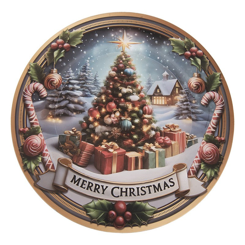 Jul diverse Undertallrik 6-pack Ø 33 cm Merry Christmas