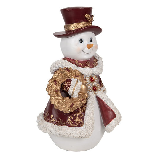 Juldekoration Inomhus Snögubbe 24 cm
