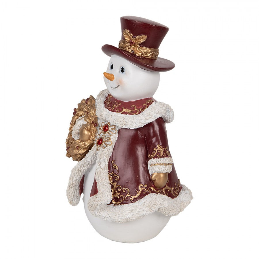 Juldekoration Inomhus Snögubbe 24 cm