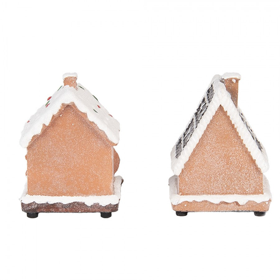 Belysning Jul LED Pepparkaksby 17 delar