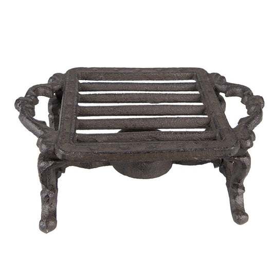 Redskapställ Grytunderlägg på fot Järn för värmeljus