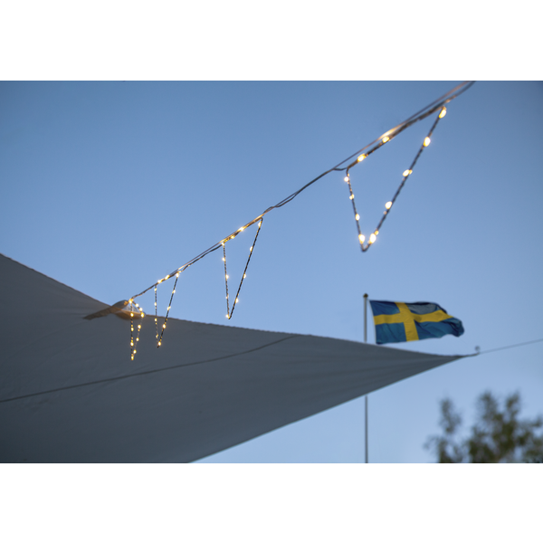 Div. belysning Ljusslinga Vimpel 240 cm