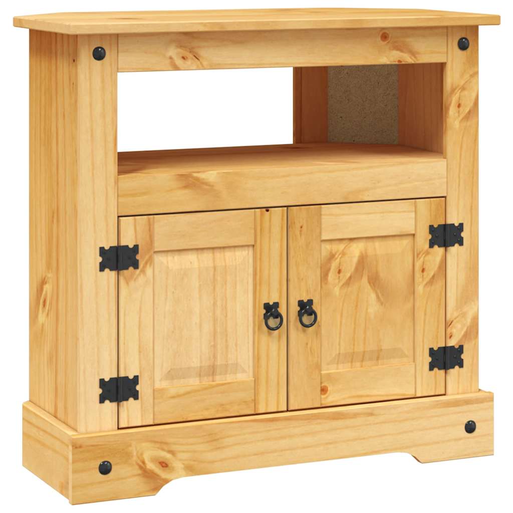 Avlastningsbord Konsollbord Trä mexikansk Coronastil furu 80x43x78 cm