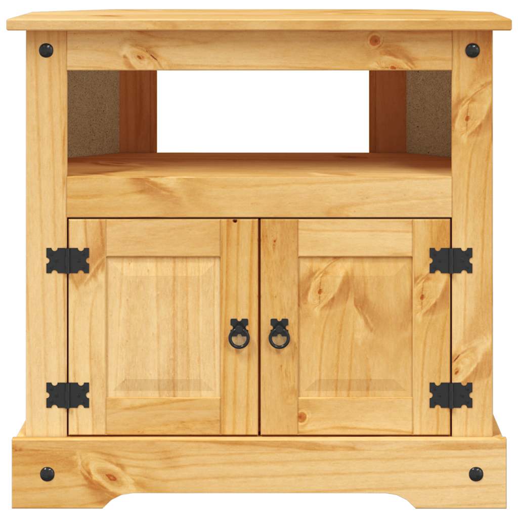 Avlastningsbord Konsollbord Trä mexikansk Coronastil furu 80x43x78 cm