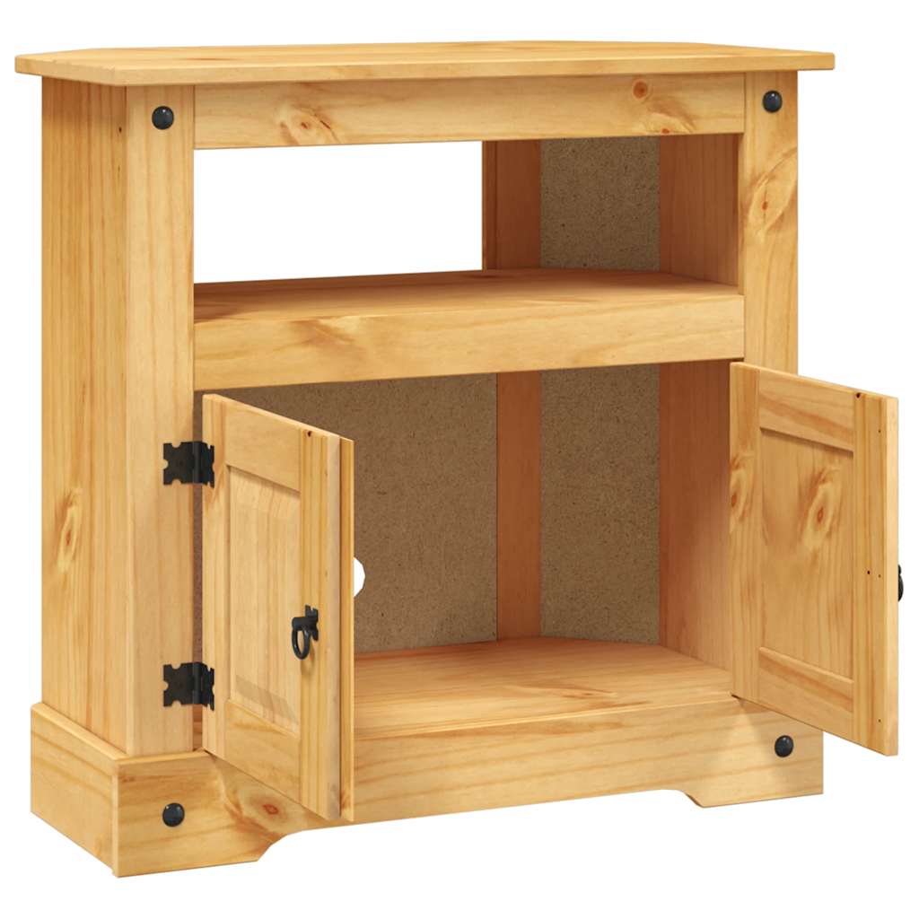 Avlastningsbord Konsollbord Trä mexikansk Coronastil furu 80x43x78 cm