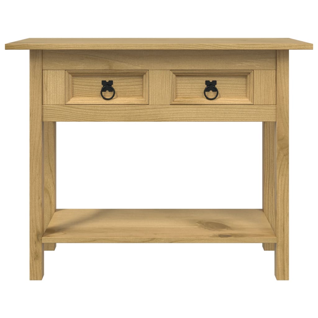 Avlastningsbord Konsollbord Trä mexikansk Coronastil furu 93x34,5x73 cm