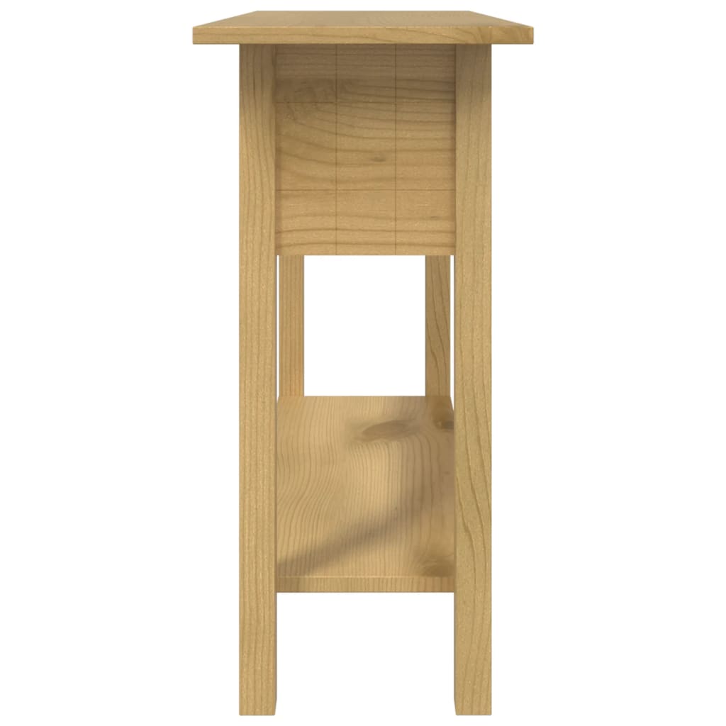 Avlastningsbord Konsollbord Trä mexikansk Coronastil furu 93x34,5x73 cm