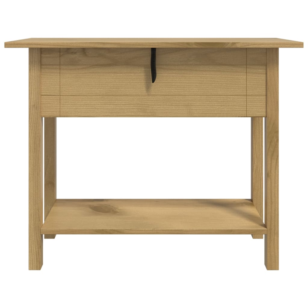 Avlastningsbord Konsollbord Trä mexikansk Coronastil furu 93x34,5x73 cm
