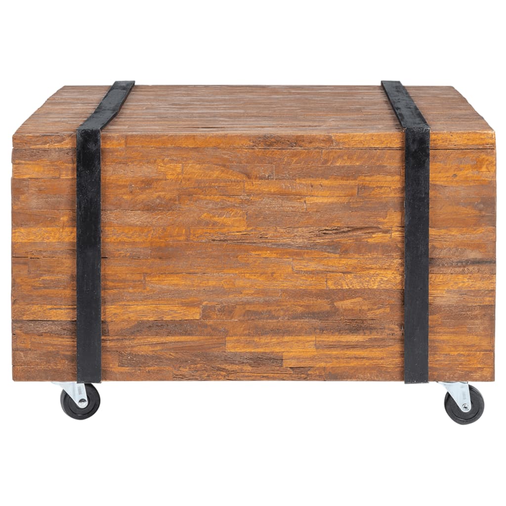 Sidobord Trä teak 60x60x38 cm