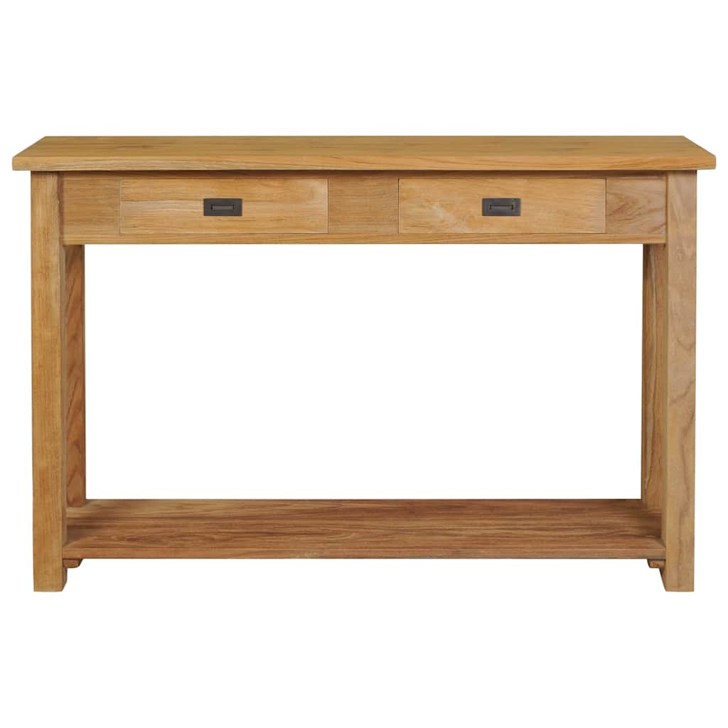 Avlastningsbord Konsollbord Trä i massiv teak 120x30x80 cm