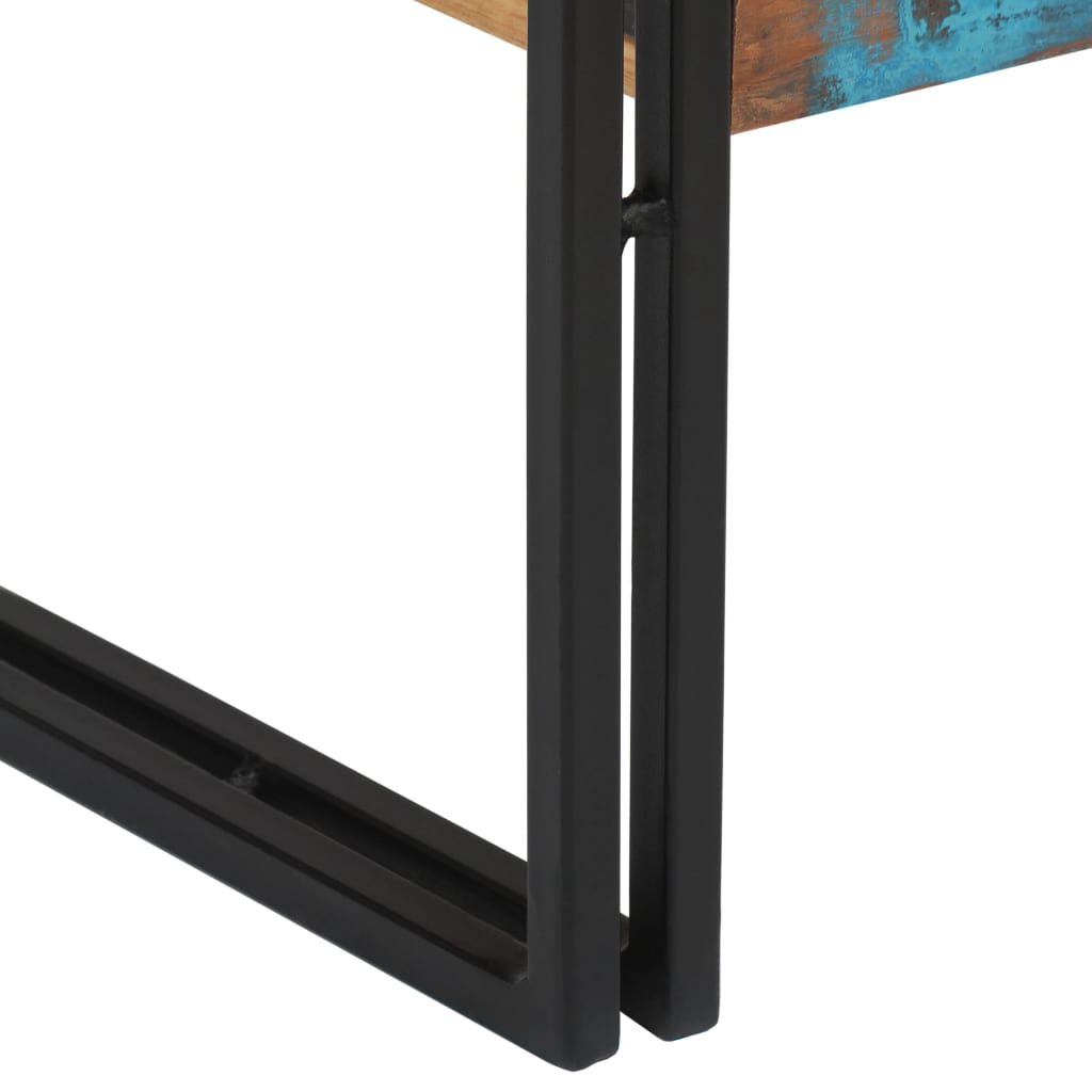 Avlastningsbord Konsollbord Trä massivt återvunnet Trä 120x30x76 cm