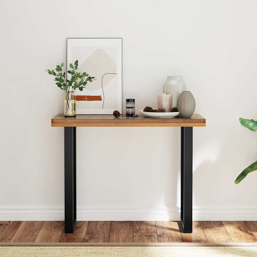 Avlastningsbord Konsollbord Trä i teak 100x35x75 cm