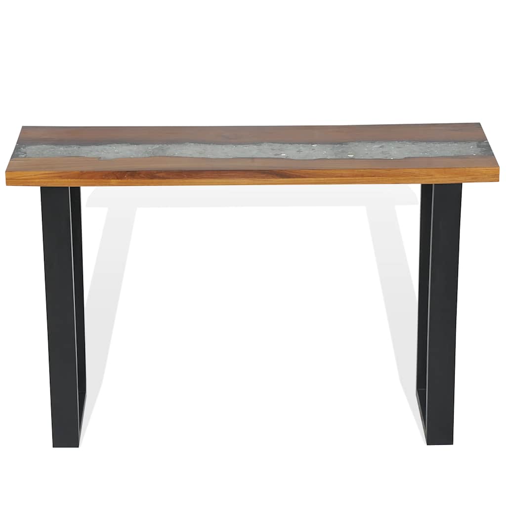 Avlastningsbord Konsollbord Trä i teak 100x35x75 cm