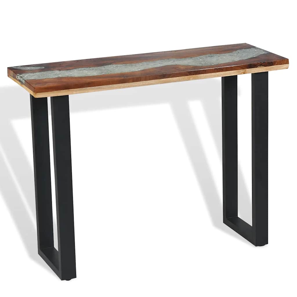 Avlastningsbord Konsollbord Trä i teak 100x35x75 cm