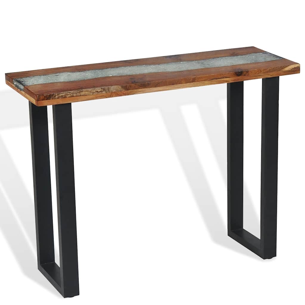 Avlastningsbord Konsollbord Trä i teak 100x35x75 cm