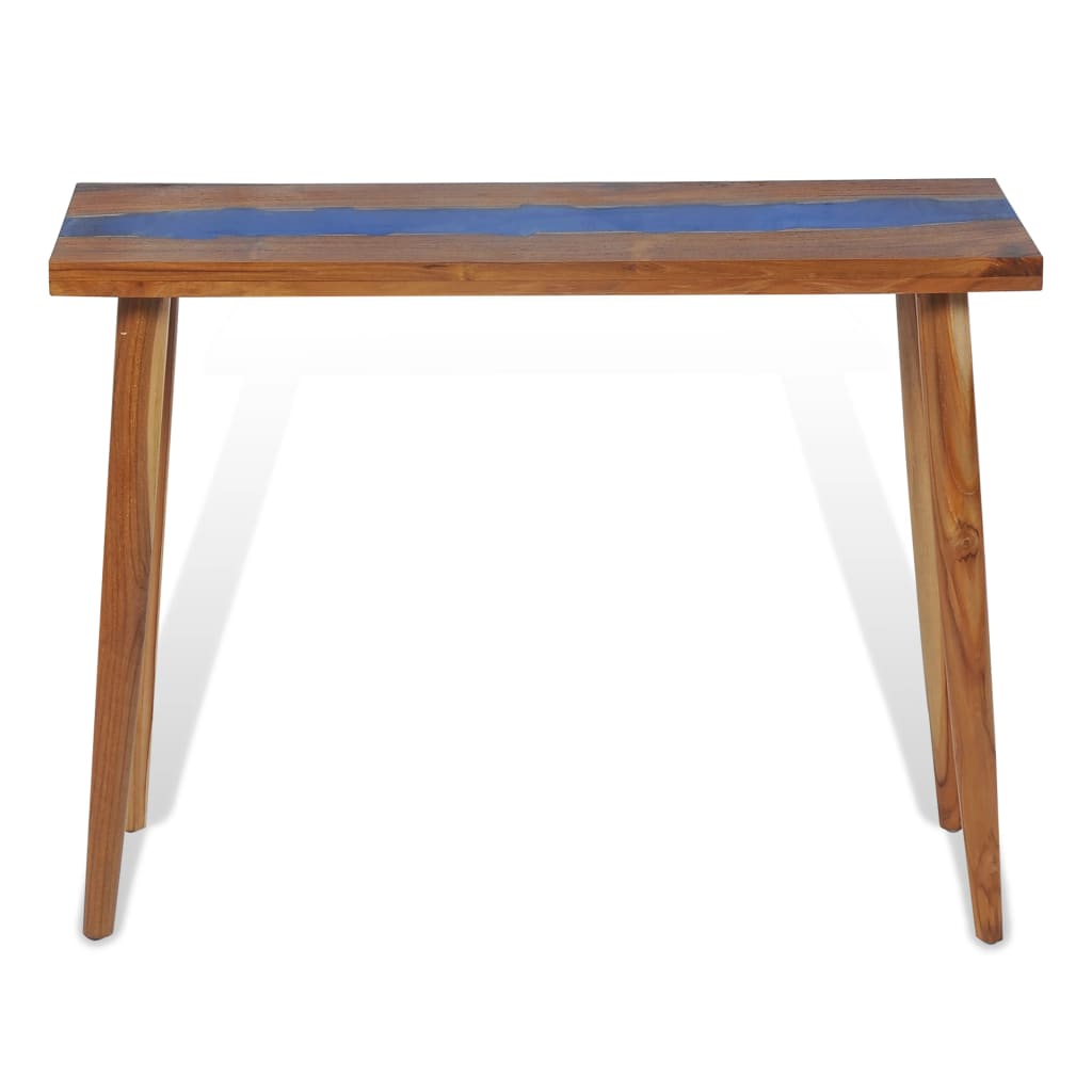 Avlastningsbord Konsollbord Trä i teak harts 100x35x75 cm