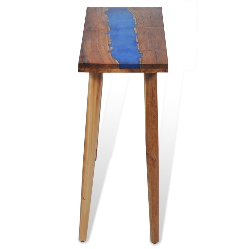 Avlastningsbord Konsollbord Trä i teak harts 100x35x75 cm