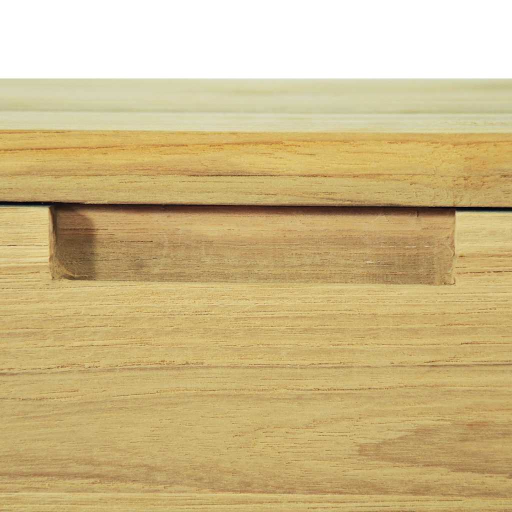 Avlastningsbord Konsollbord Trä 120x35x76 cm massiv teak