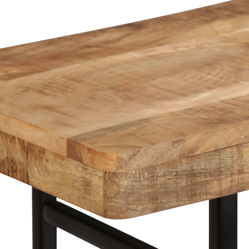 Avlastningsbord Konsollbord Trä massivt mangoträ 115x36x76 cm