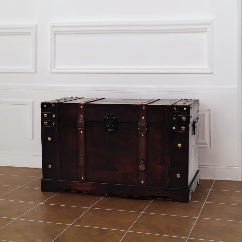 Förvaringskista Vintagekista Trä 66x38x40 cm