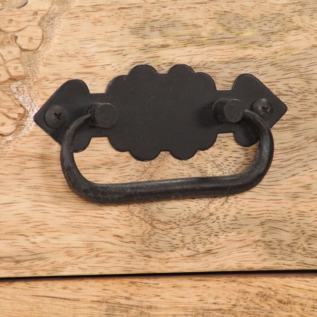 Skänk Trä massivt mangoträ 115x30x80 cm