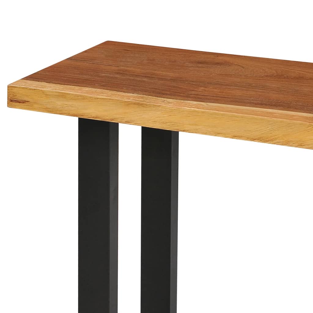 Avlastningsbord Konsollbord Trä massivt suarträ 110x35x75 cm
