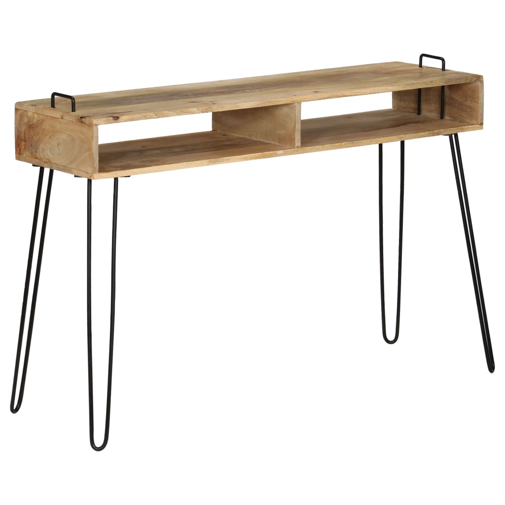 Avlastningsbord Konsollbord Trä mangoträ 115x35x76 cm