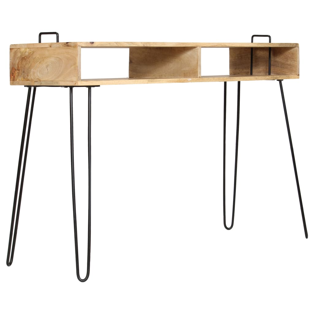 Avlastningsbord Konsollbord Trä mangoträ 115x35x76 cm