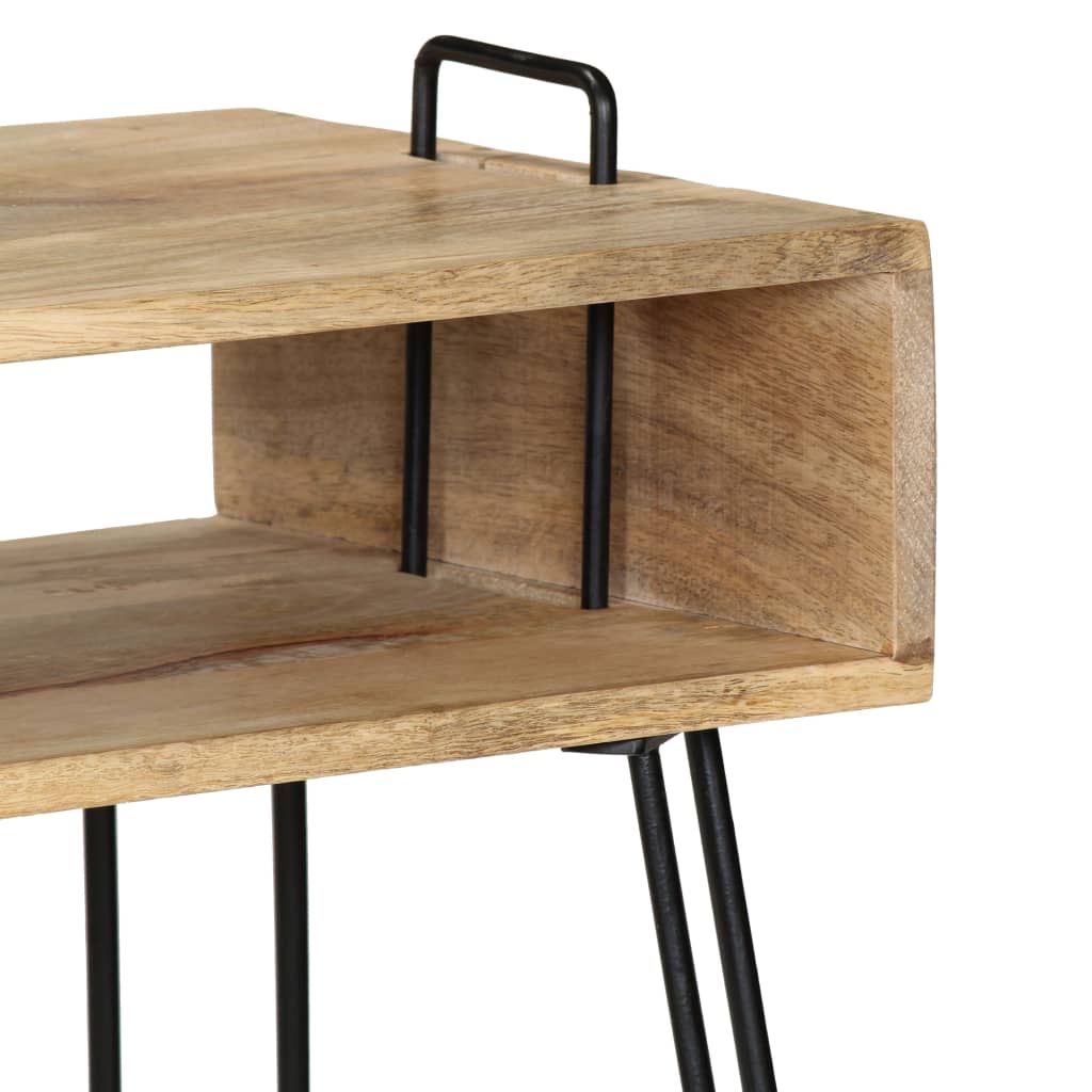 Avlastningsbord Konsollbord Trä mangoträ 115x35x76 cm
