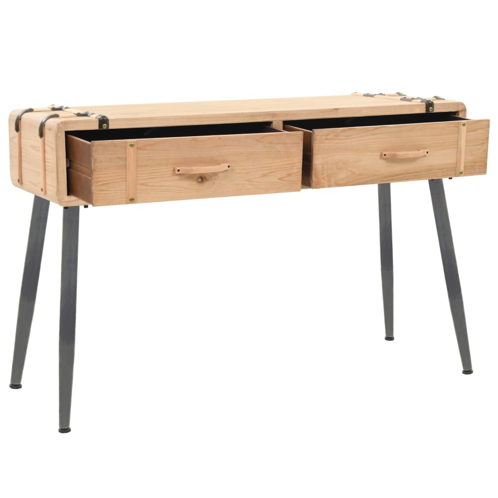 Avlastningsbord Konsollbord Trä massivt granträ 115x40,5x76 cm