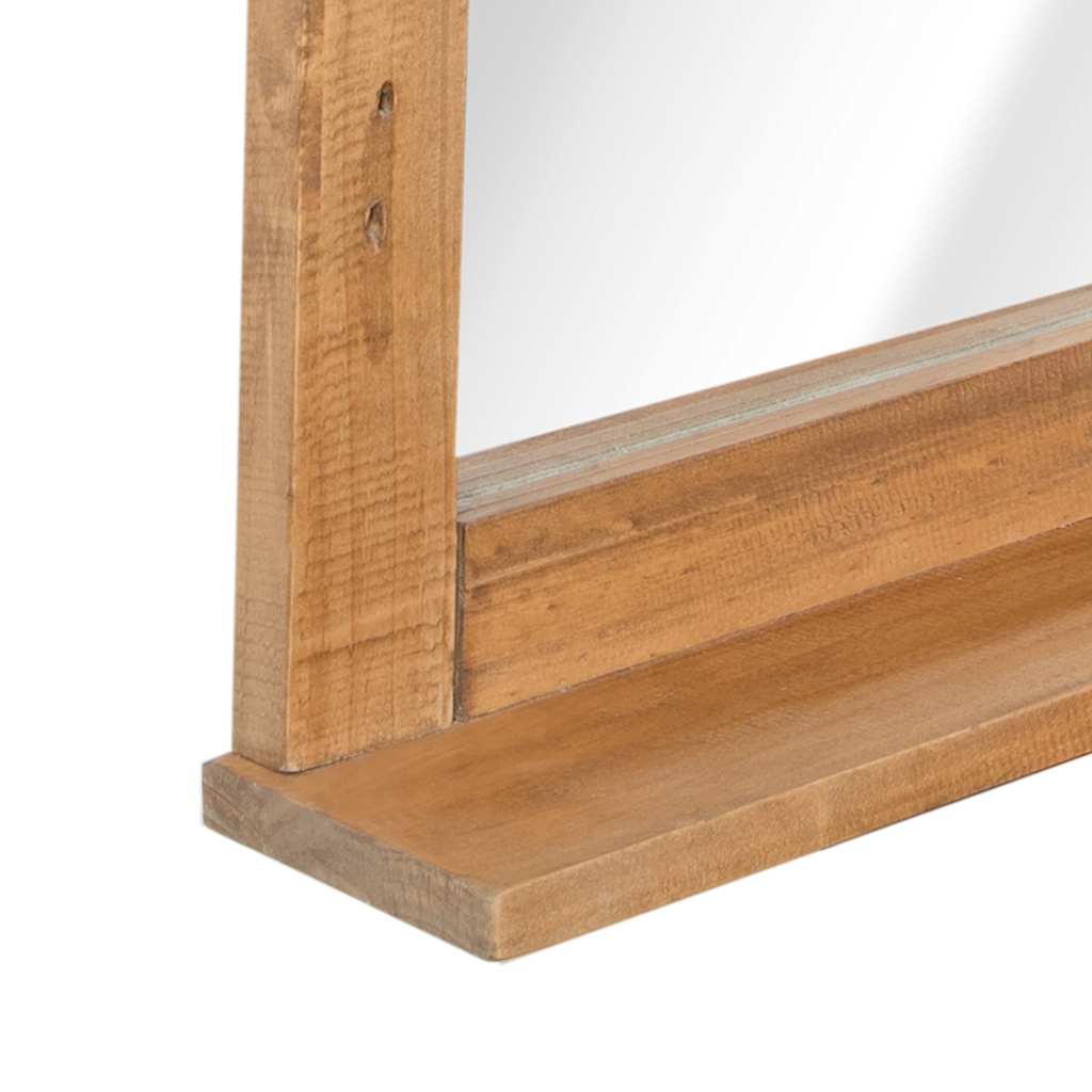 Badrumsspegel massiv furu 70x12x79 cm