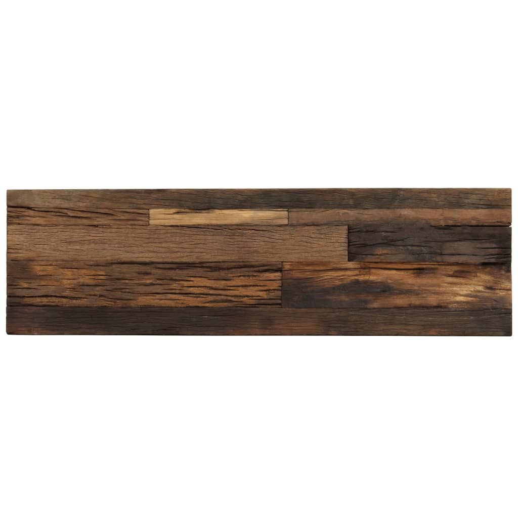 Avlastningsbord Konsollbord Trä återvunnet Trä och stål 120x35x76 cm