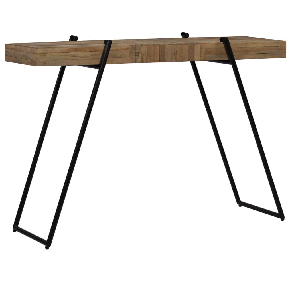Avlastningsbord Konsollbord Trä återvunnen teak 120x35x81 cm