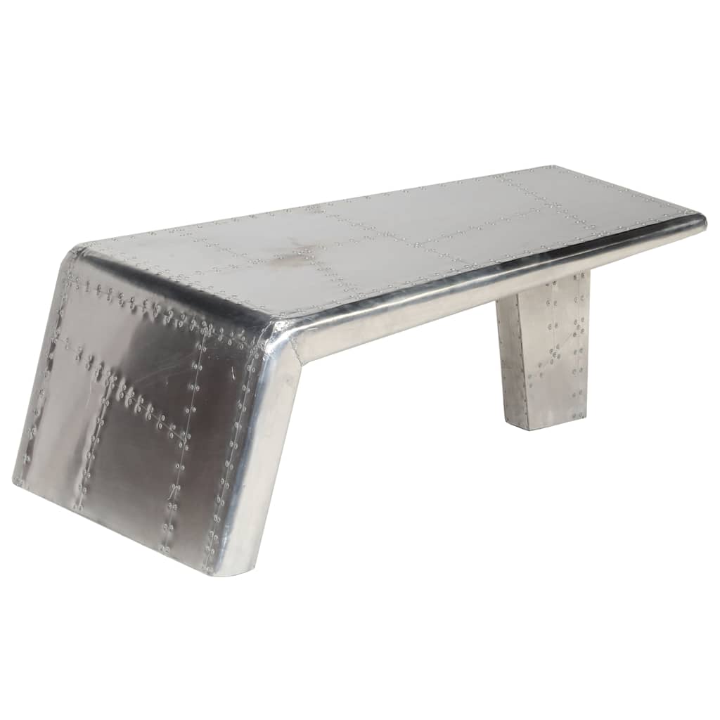 Aviator Soffbord aluminium vintage flygplanstema
