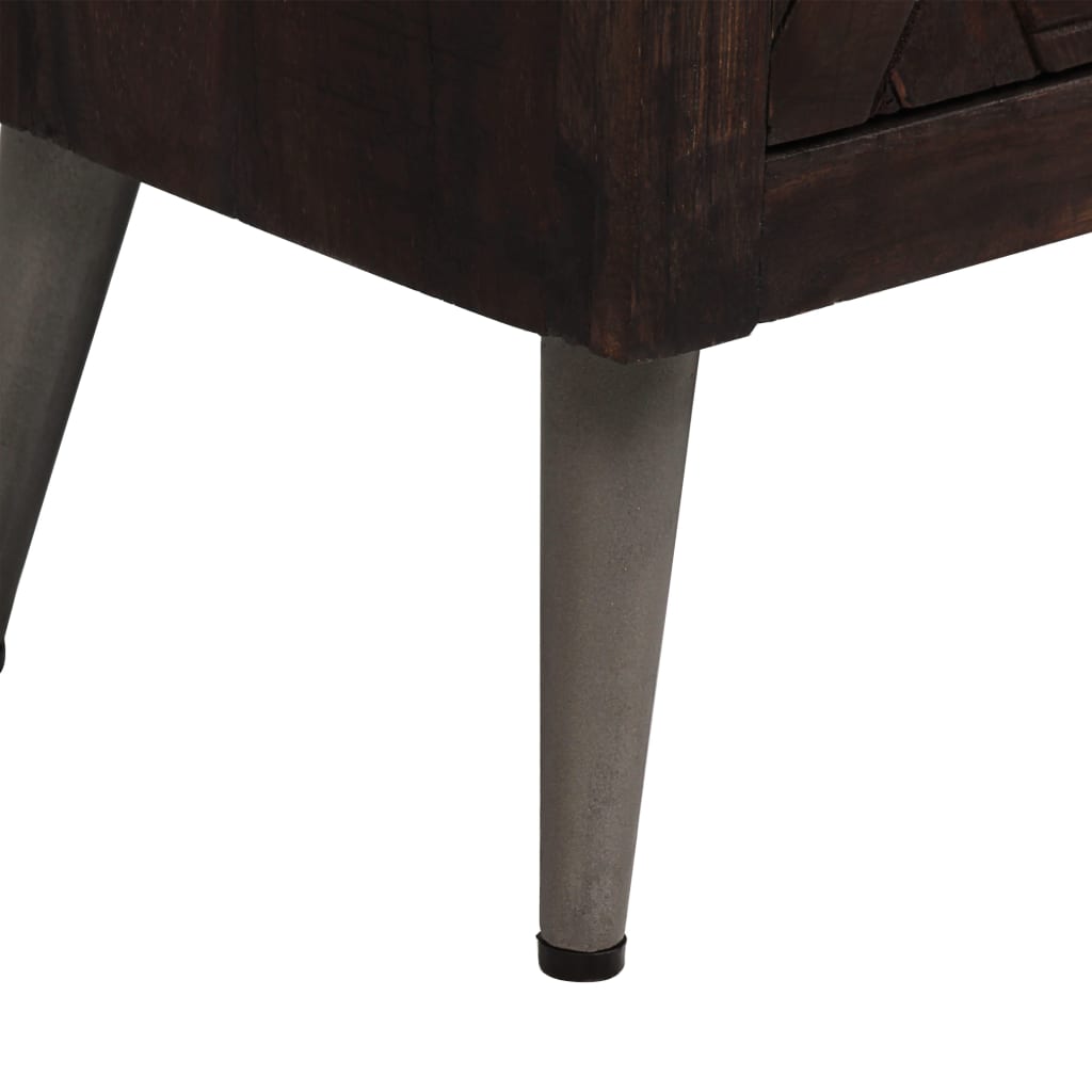 Skänk Trä i massivt återvunnet Trä 60x30x76 cm