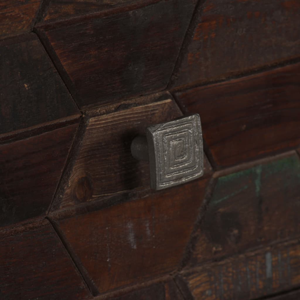 Skänk Trä i massivt återvunnet Trä 160x40x80 cm