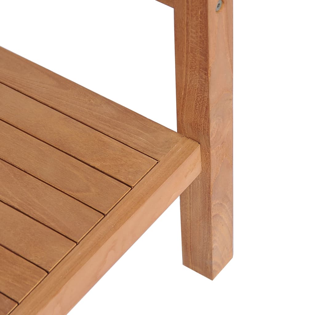 Badrumsunderskåp massiv teak 74x45x75 cm