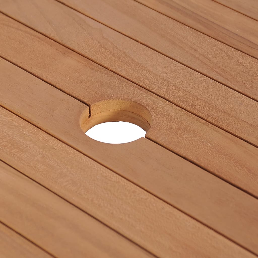 Badrumsunderskåp massiv teak 74x45x75 cm