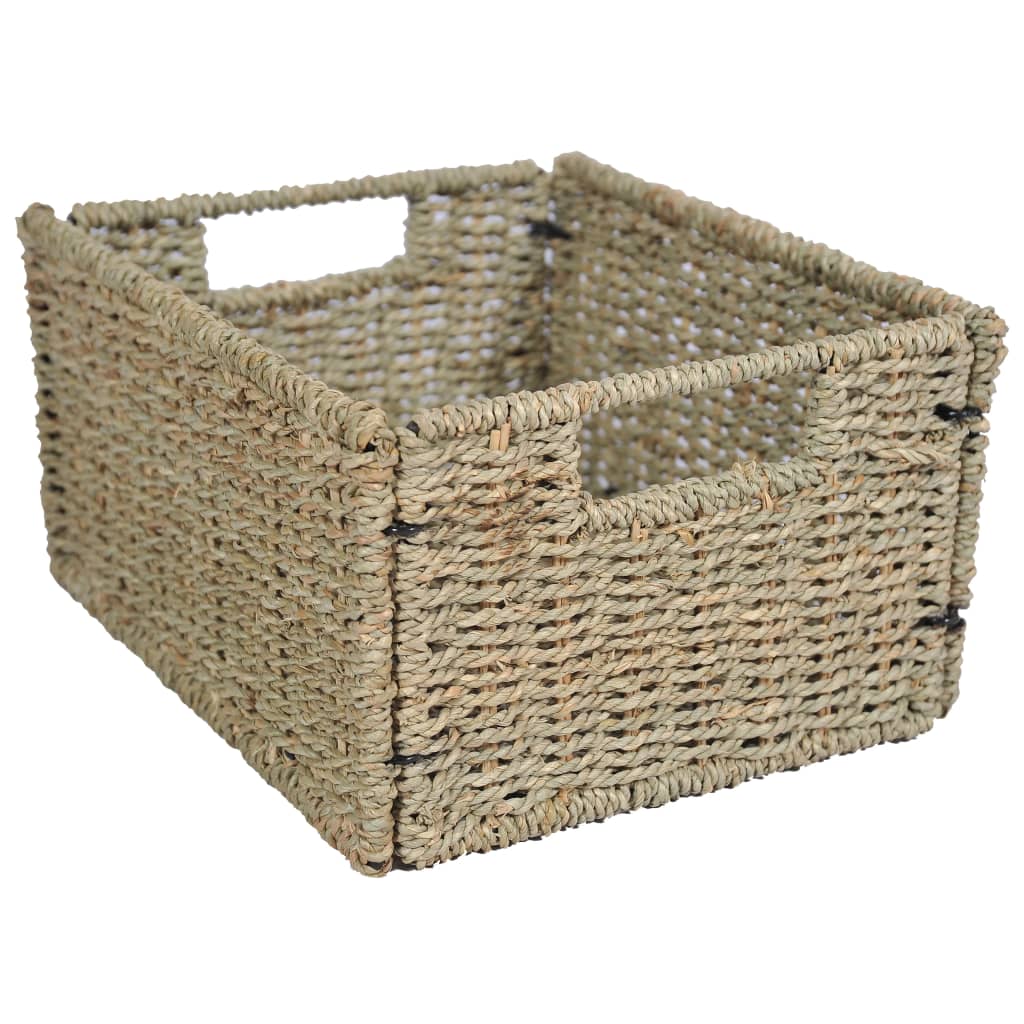 Badrumsunderskåp med 4 korgar massiv teak 132x45x75 cm